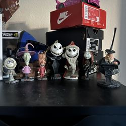 Vintage Nightmare Before Christmas Ornaments Bobblehead NECA