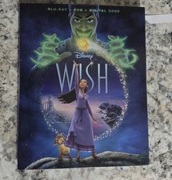 NEW Wish Disney Blu-ray Movie