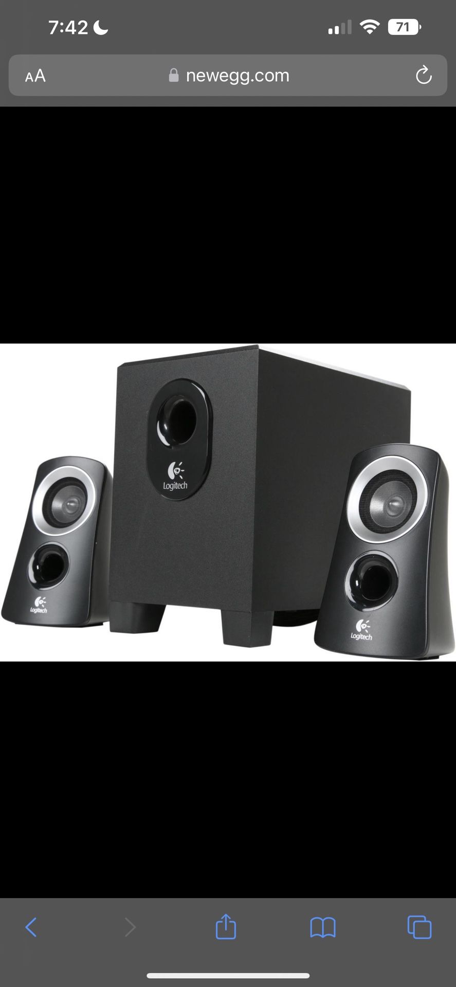 Logitech speakers
