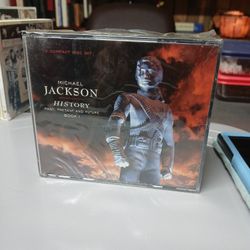 MJ  Past Present & furureBook ONE (2 compact disc set) un opened