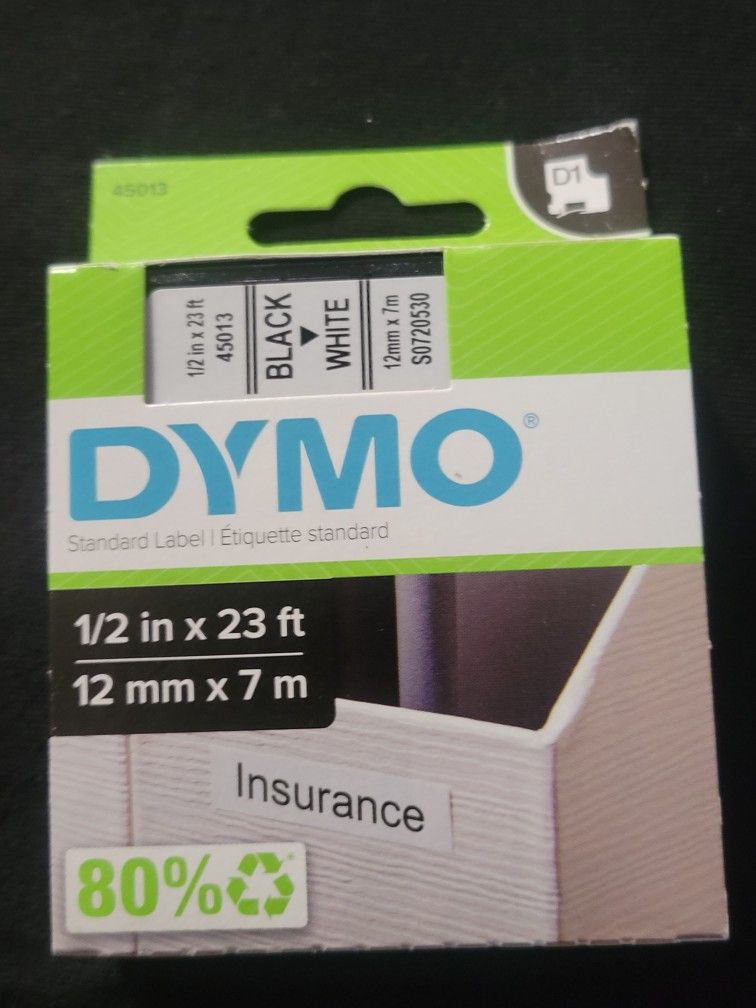 Dymo Labels (Nib Won't Fit Mine) 5 Total