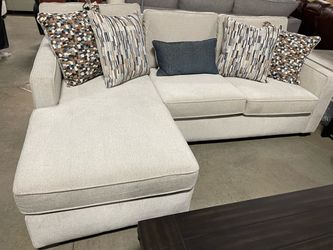 Sofa chaise in cream