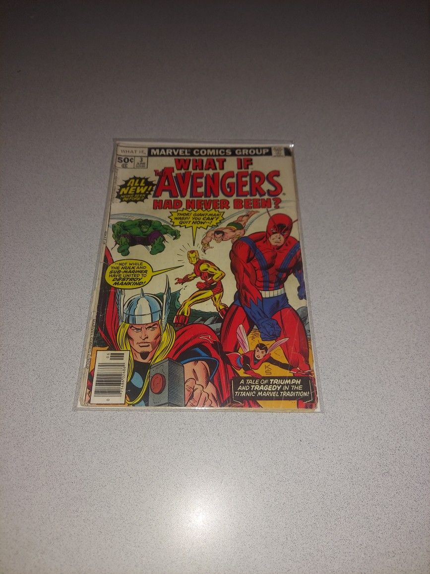 VINTAGE 1977 WHAT IF #3 COMIC 