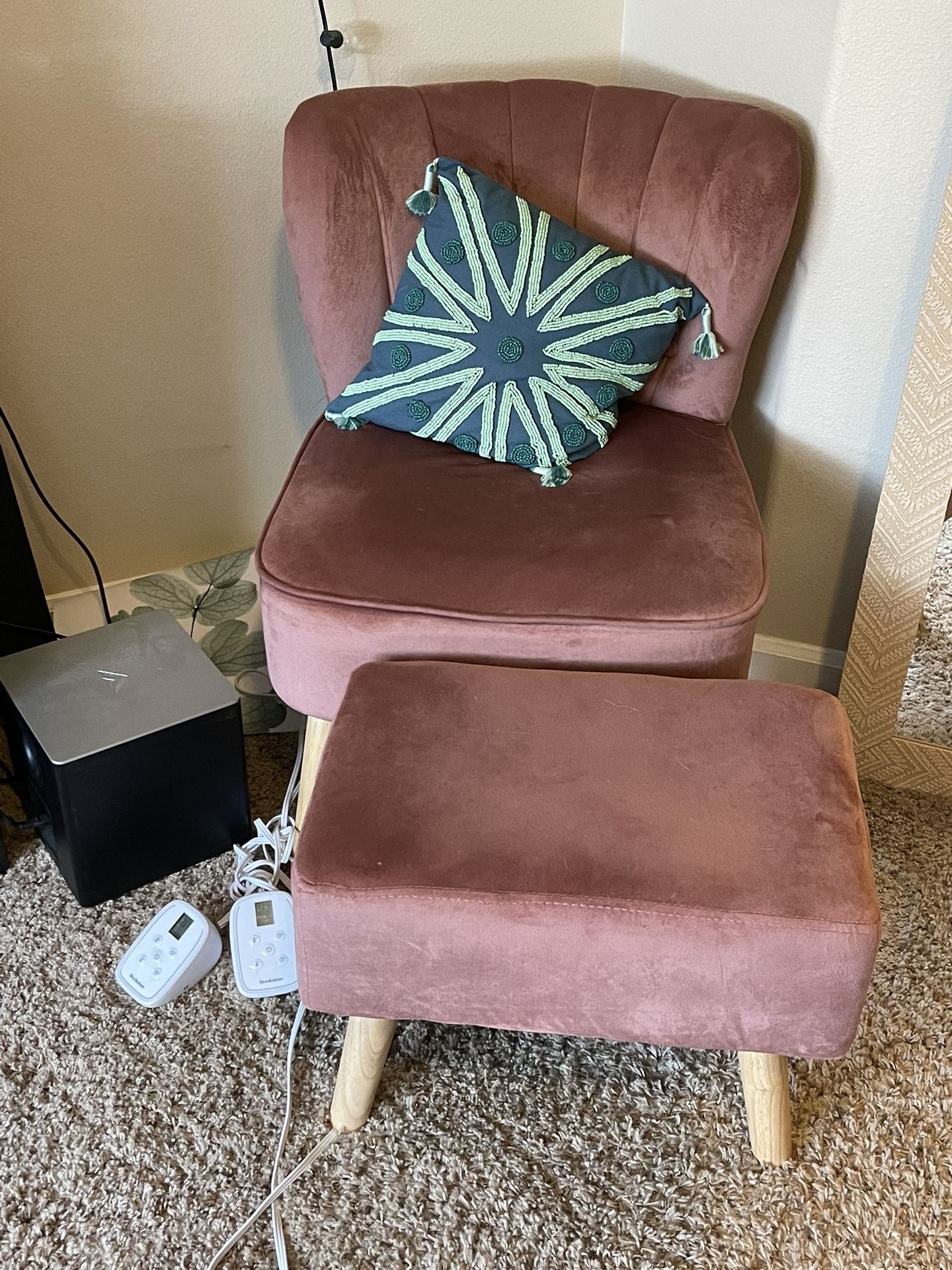 Child Chair And Ottoman 