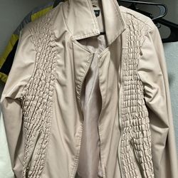 Light PinK Bomber Jacket 