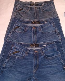 Ariat Rebar M4 Relaxed Boot Jeans Men's Size 35/34 $35 Each Pair 