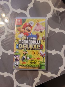 Super Mario Bros U Deluxe