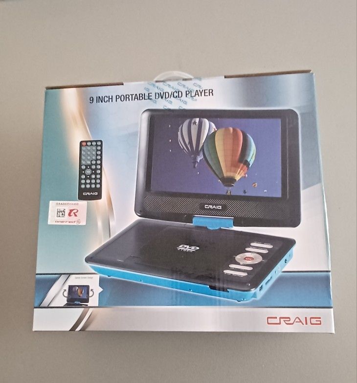 Craig 9inch Portable DVD Player