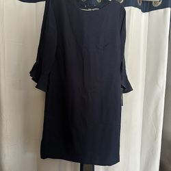 Karl Lagerfeld Navy Blue Dress