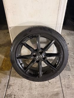 Mazda Miata spare wheel