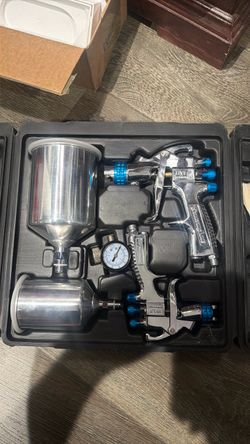 HVLP Spray Gun Kit with Case