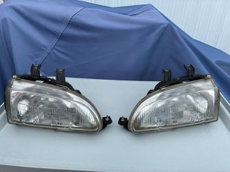Honda civic head lamp luces