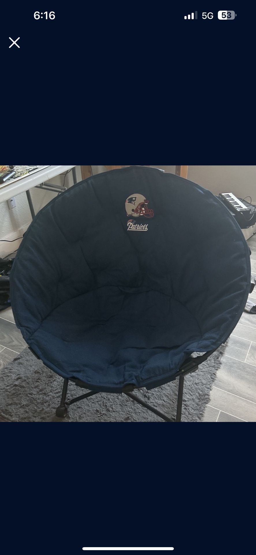 patriots lounge chair