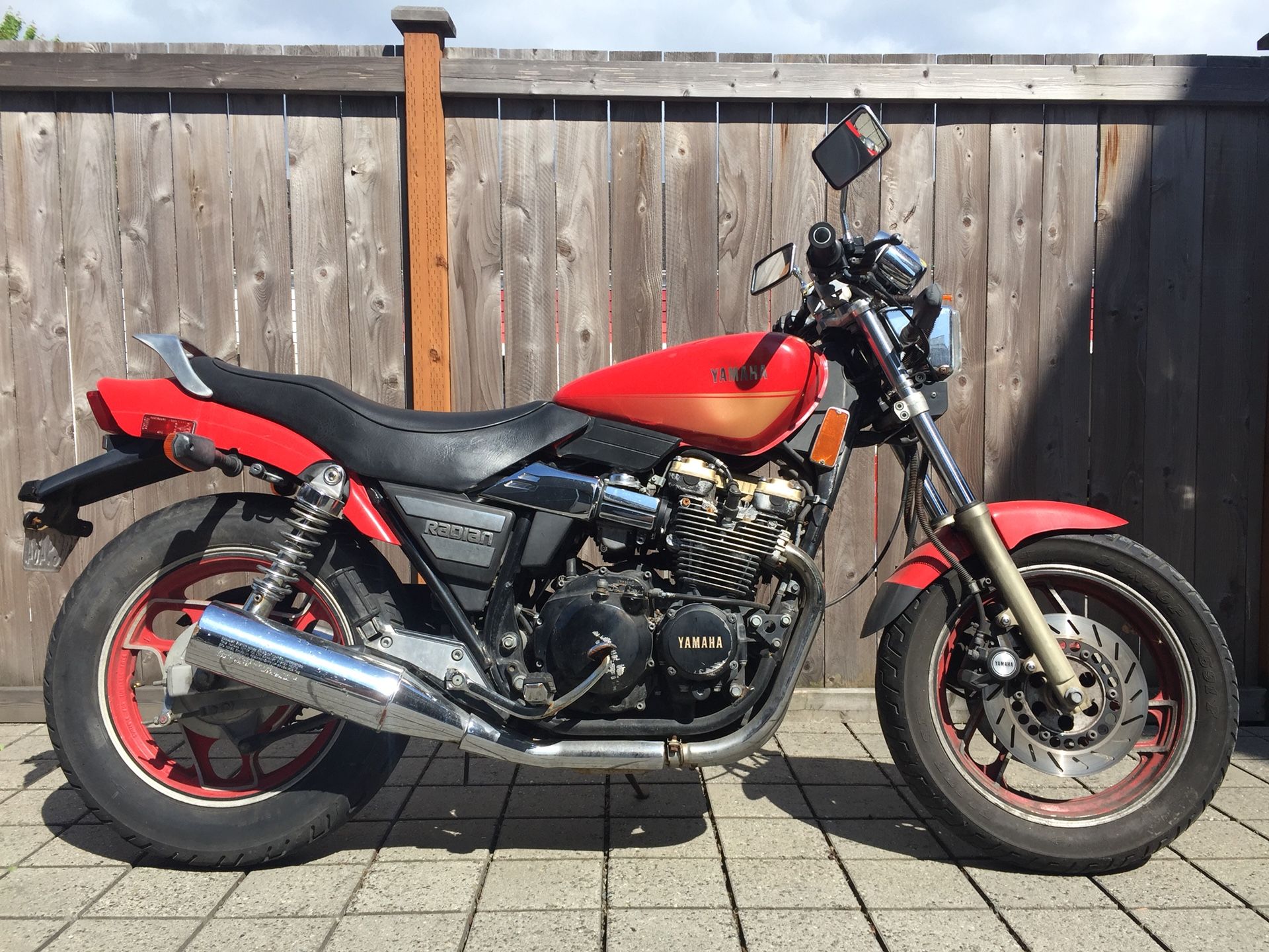 1987 Yamaha Radian 600