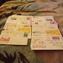 First Day Of Issue Stamps From 1930 To 1950