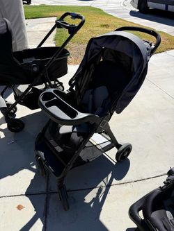 Safety 1st Baby Stroller Black and Car Seat