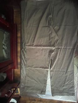 Used women’s brown pinstripes suit