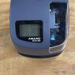 Amano TCX-35 Time Clock