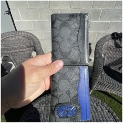 2 Coach Leather Wallets $80 Takes Both 