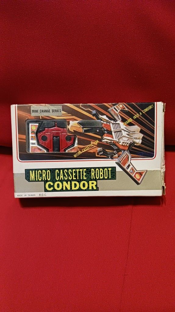 1980s Micro Cassette Robot Condor