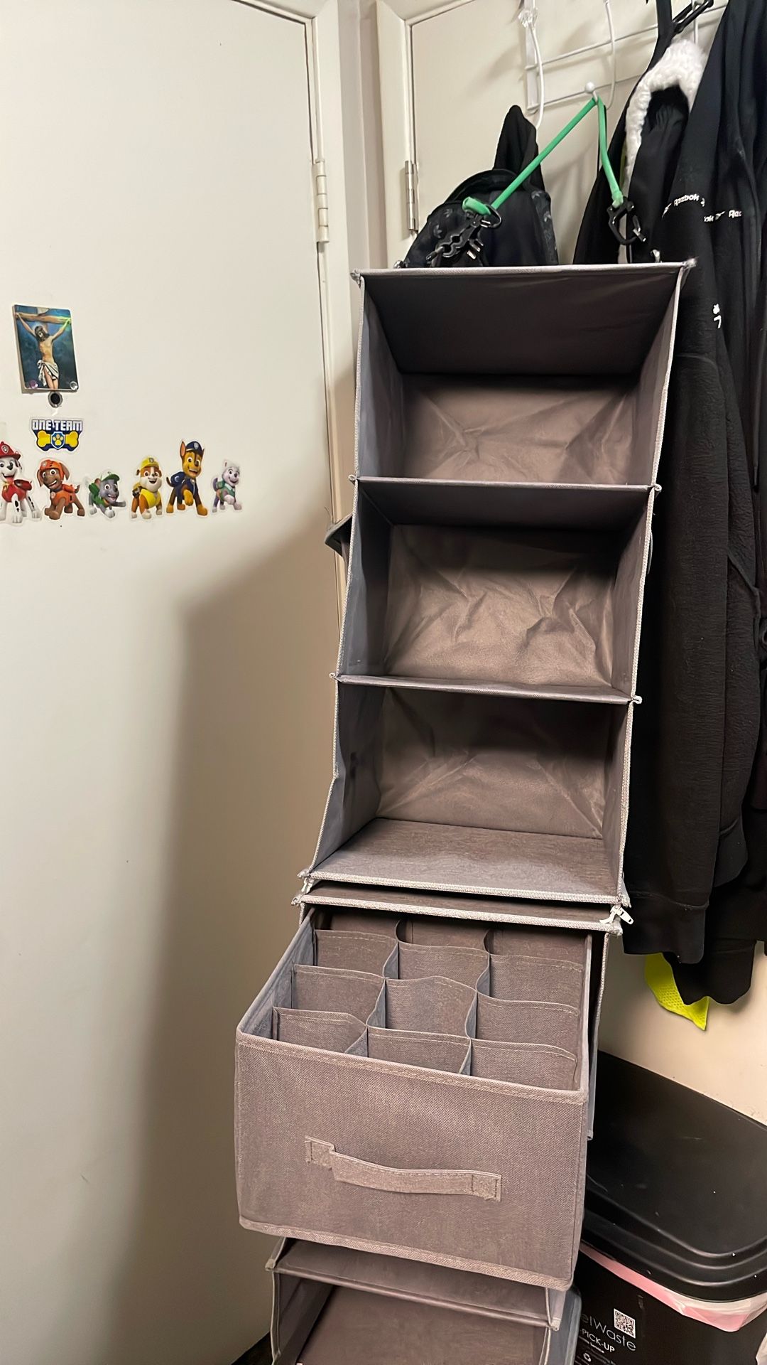 6-Shelf Hanging Closet Organizer