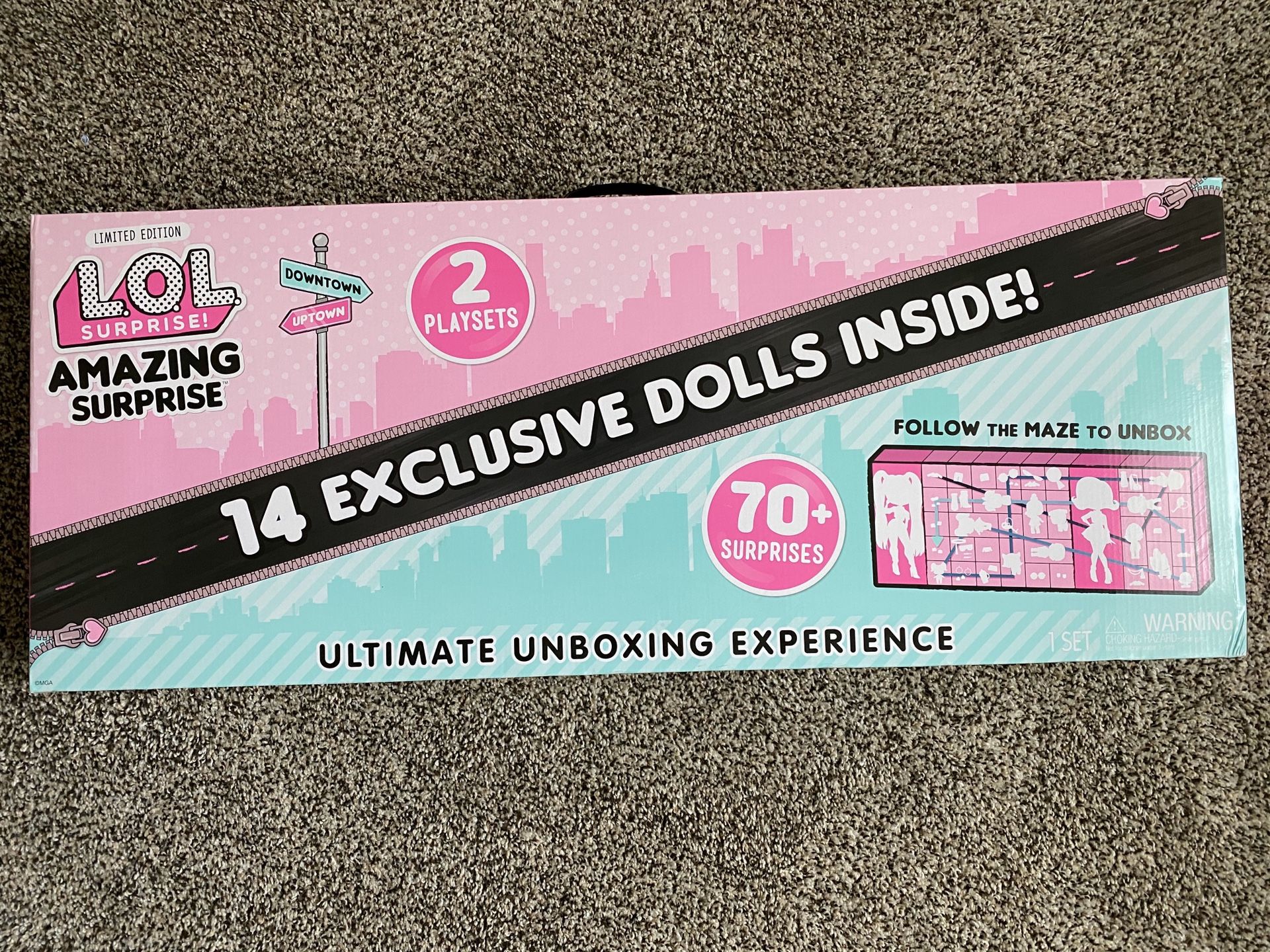 LOL surprise Amazing surprise. (14 exclusive dolls inside)