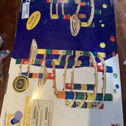 Wooden Marble Track “Quadrilla” Set