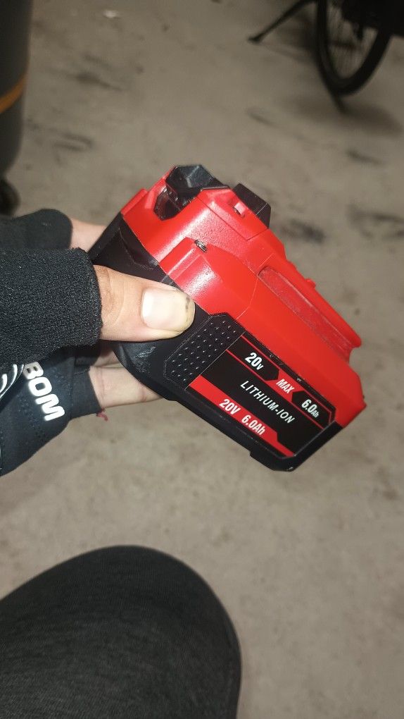 20V 6.0 Ah Lithium Ion Battery