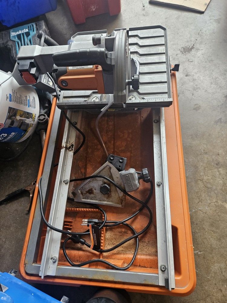 Ridgid Tile Saw