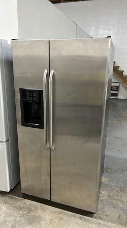 GE Side by Side Fridge Stainless Steel