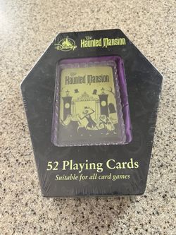 Disney Haunted Mansion Playing Cards