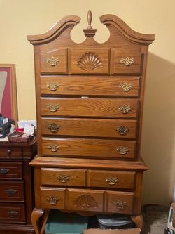 oak dresser