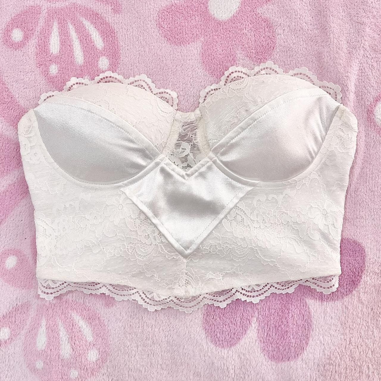 Princess Polly White Corset Crop Top - Size: US 0