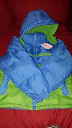 Coat for boys 5/6 new in bag