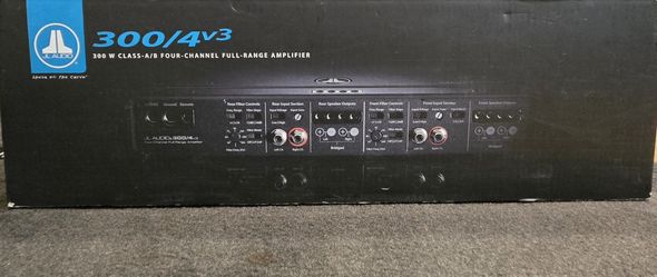 Jl Audio 300/4 V3 NEW!!