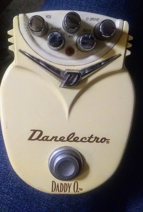 A Danelectro Daddy O and a Full-Drive 3