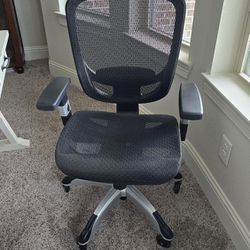 Gray Mesh Office Chair