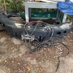 Steel Bumper For A 2014 Dodge 3500 
