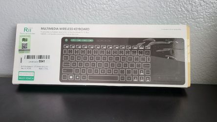Rii RTS18 Multimedia Wireless Keyboard