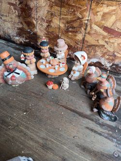 Thanksgiving figure set
