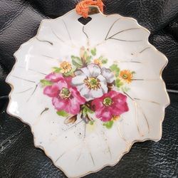 Vintage Napco Hand-painted Decorative Plate