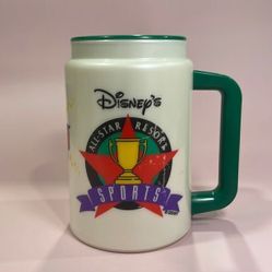 Disney World All Star Sports Resort Thermo Travel Cup 25 mug Year Celebration 