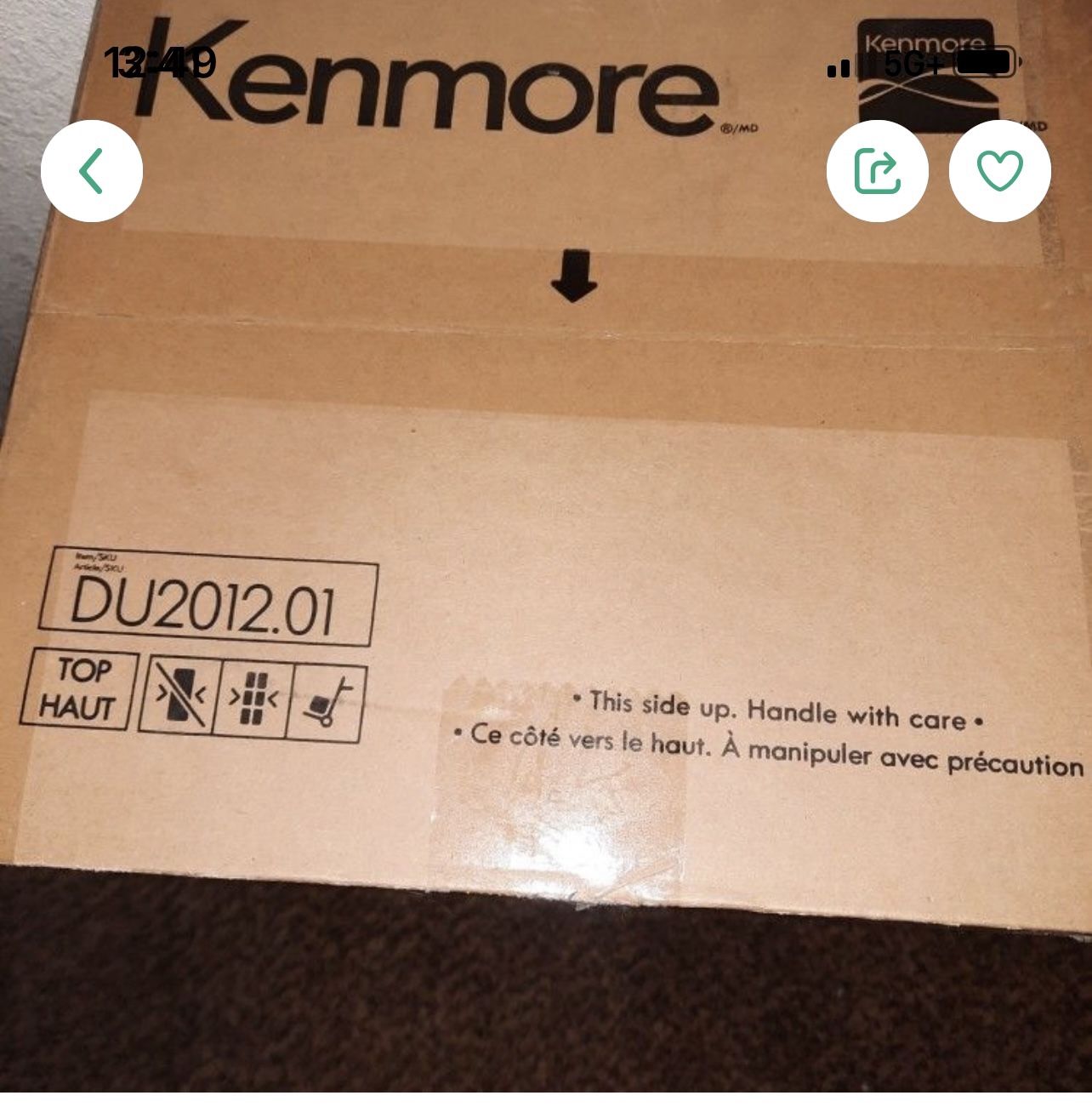 Brand New Kenmore Vacuum 