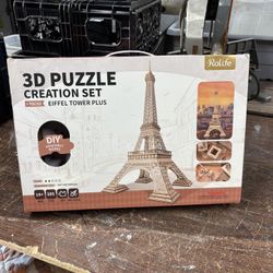 ROLIFE / EIFFEL TOWER 3D Wooden Puzzle! 