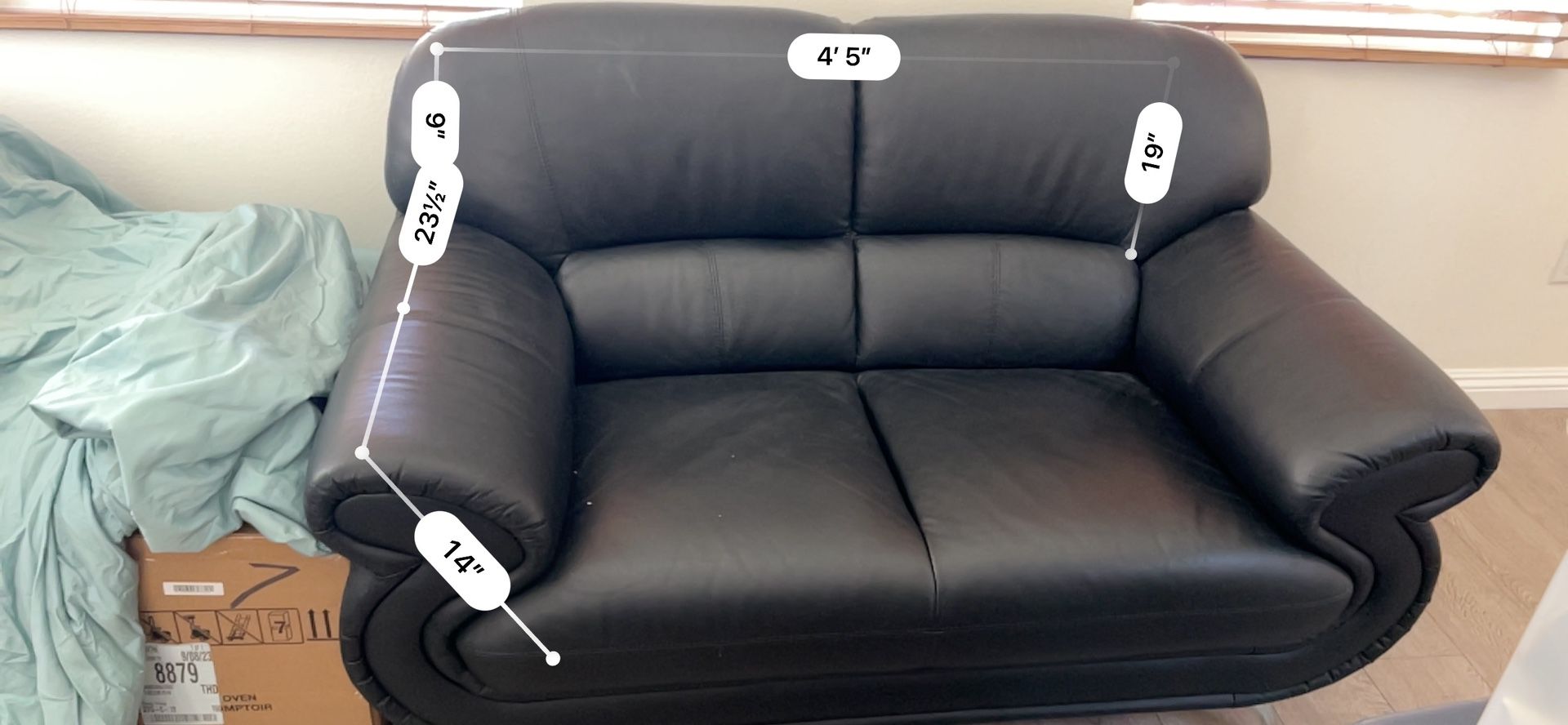 57” Loveseat Sofa