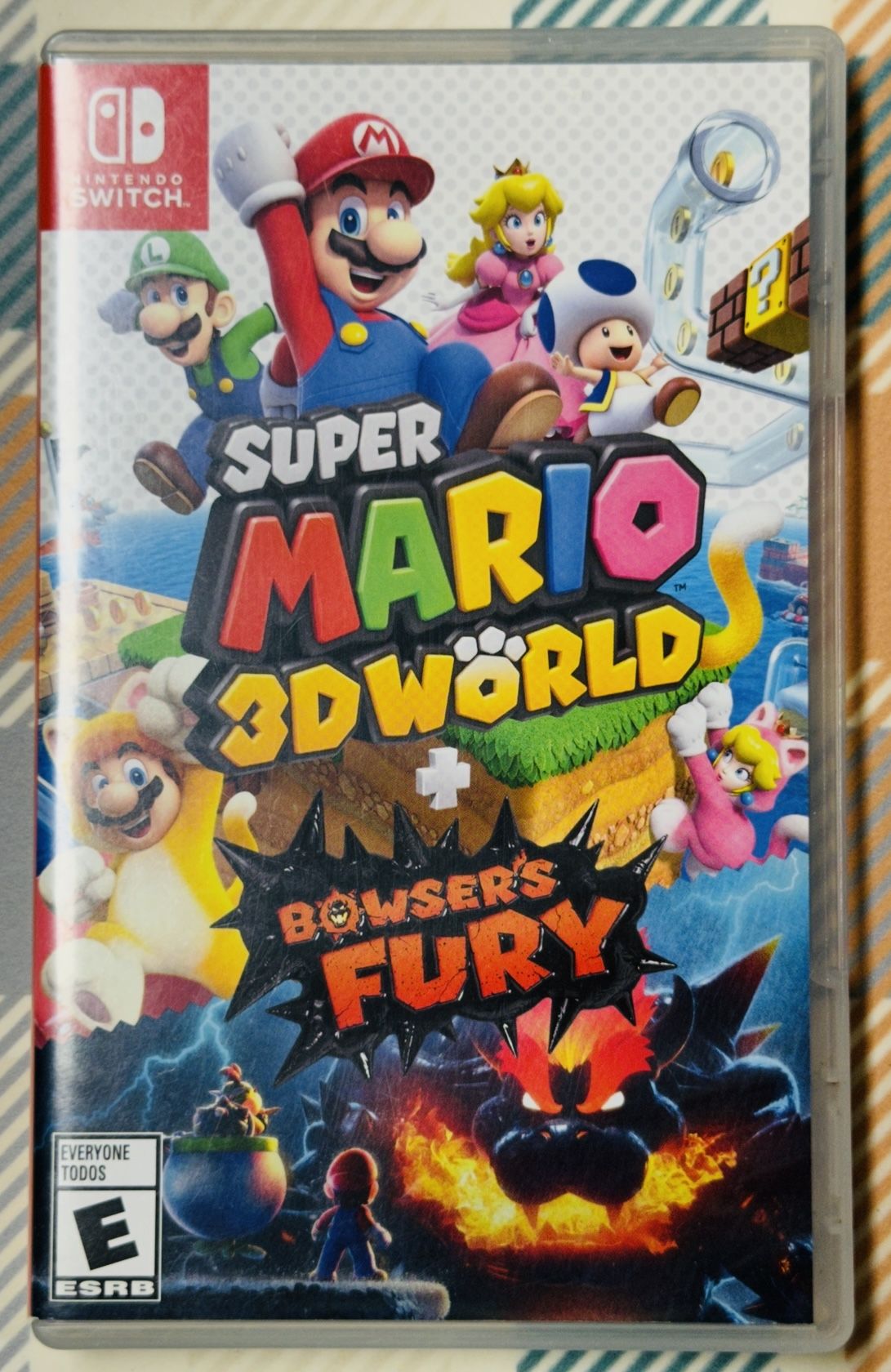 Super Mario 3D World + Bowser's Fury (Nintendo Switch, 2021) Tested With Case S6