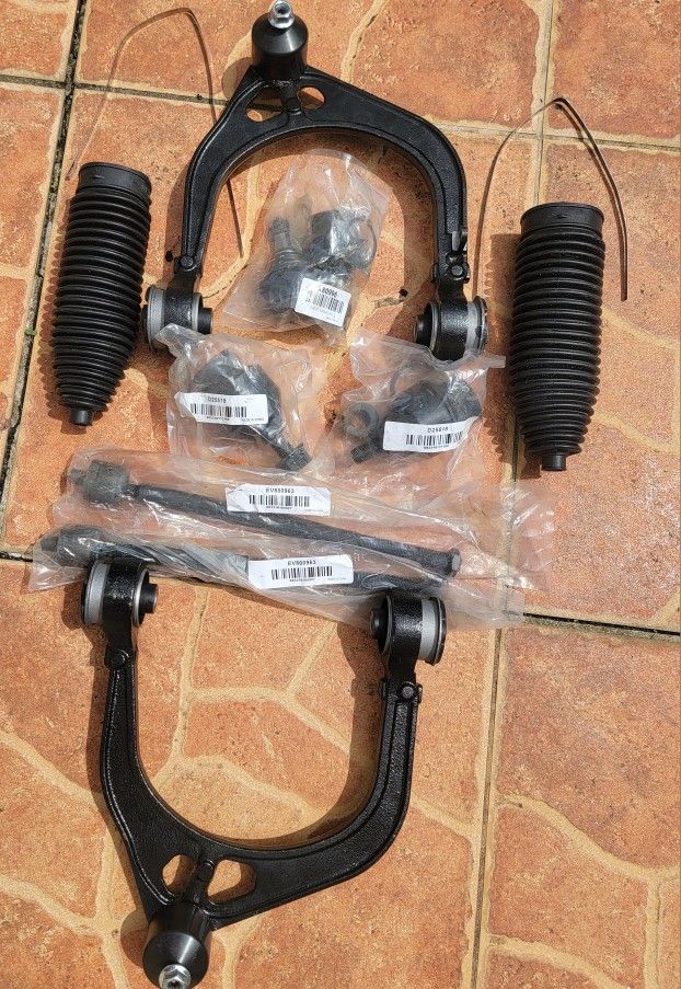 12 PC Front Control Arms Tie Rods for 2011-2014 Dodge CHARGER CHALLENGER300RWD