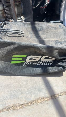 Ego mower grass catcher
