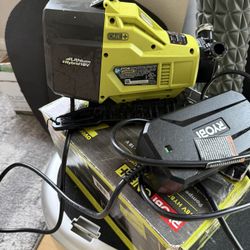 Ryobi Transfer pump- Sell at 1 p.m