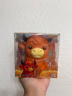 Highland Cow Squishy 🐄🤎